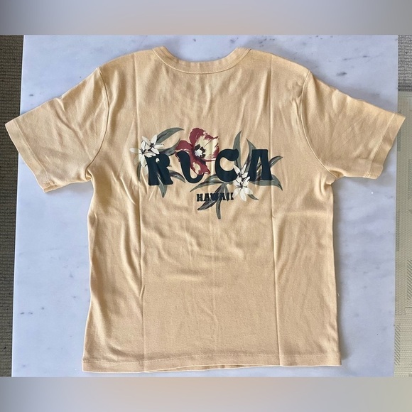 RVCA Woman’s Hawaii T-shirt XS NWT - Picture 7 of 8